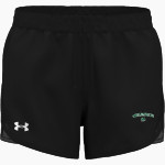 Wisconsin Heights High School Vanguards UA Women's Fly By Unlined Short Front Thumbnail