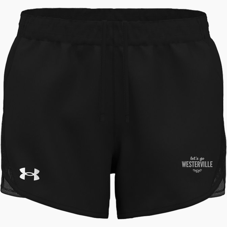 WESTERVILLE CENTRAL WARHAWKS UA Women's Fly By Unlined Short