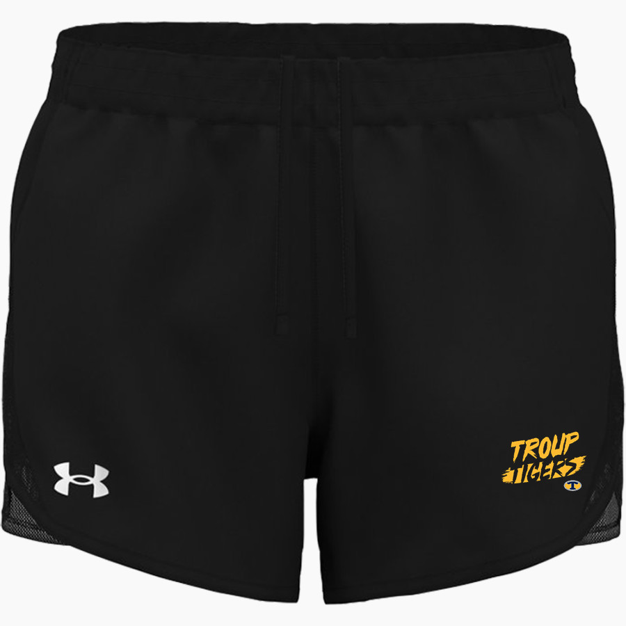 TROUP HIGH SCHOOL TIGERS <span class="pdp-name-mascot">TROUP TIGERS</span> UA Women's Fly By Unlined Short