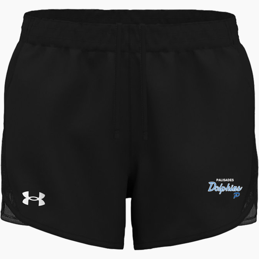 PALISADES CHARTER HIGH SCHOOL DOLPHINS <span class="pdp-name-mascot">PALISADES DOLPHINS</span> UA Women's Fly By Unlined Short