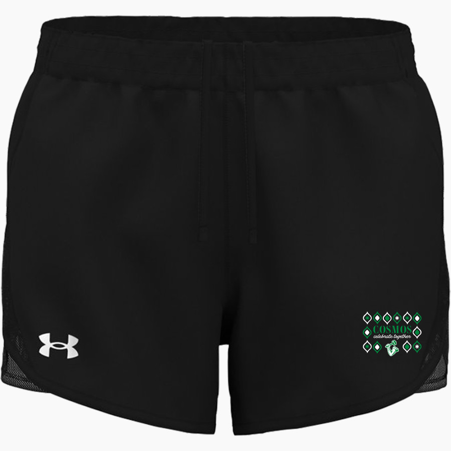SPRINGFIELD HIGH SCHOOL COSMOS UA Women's Fly By Unlined Short