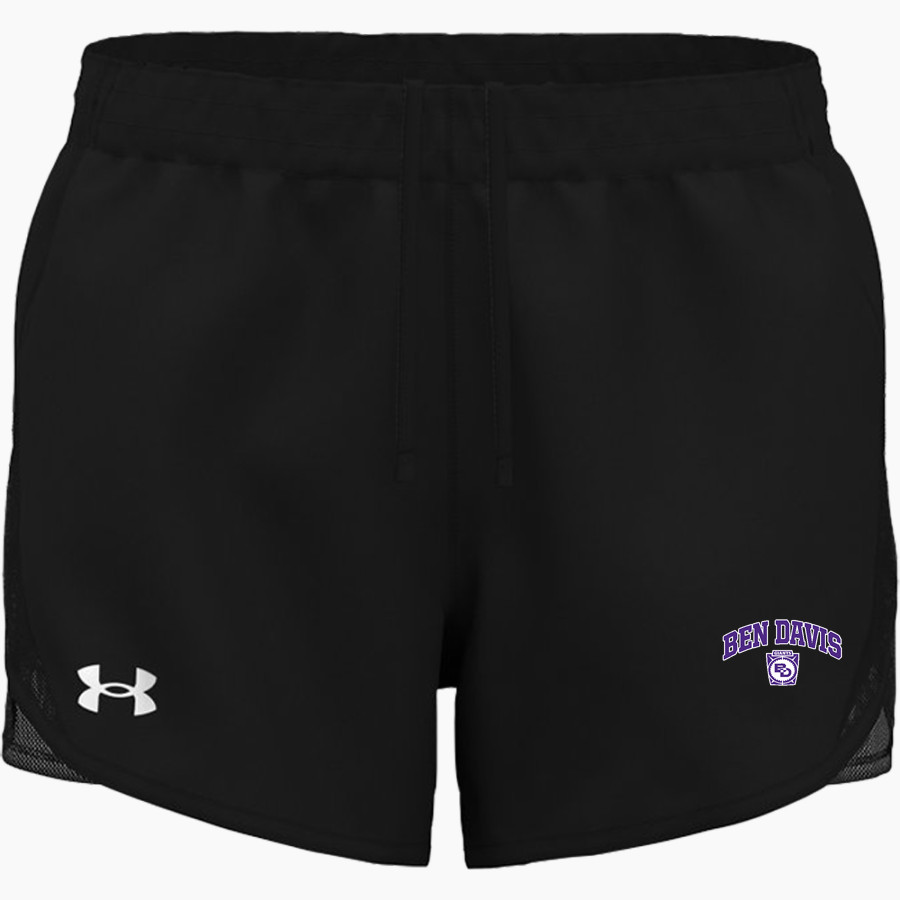 Ben Davis Giants UA Women's Fly By Unlined Short