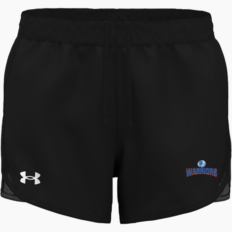 Whiteland Warriors UA Women's Fly By Unlined Short