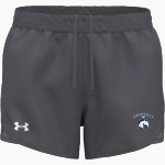 HIllsdale Chargers <span class="pdp-name-mascot">HIllsdale College Chargers</span> UA Women's Fly By Unlined Short Front Thumbnail