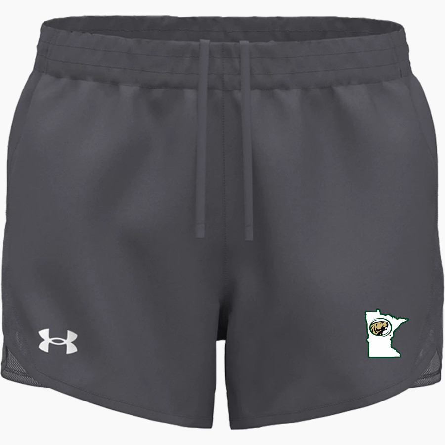 Bemidji State Athletics <span class="pdp-name-mascot">Bemidji State Beavers</span> UA Women's Fly By Unlined Short