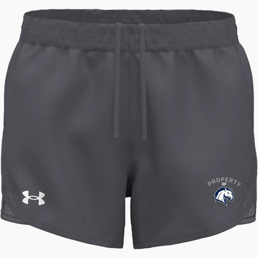 HIllsdale Chargers <span class="pdp-name-mascot">HIllsdale College Chargers</span> UA Women's Fly By Unlined Short