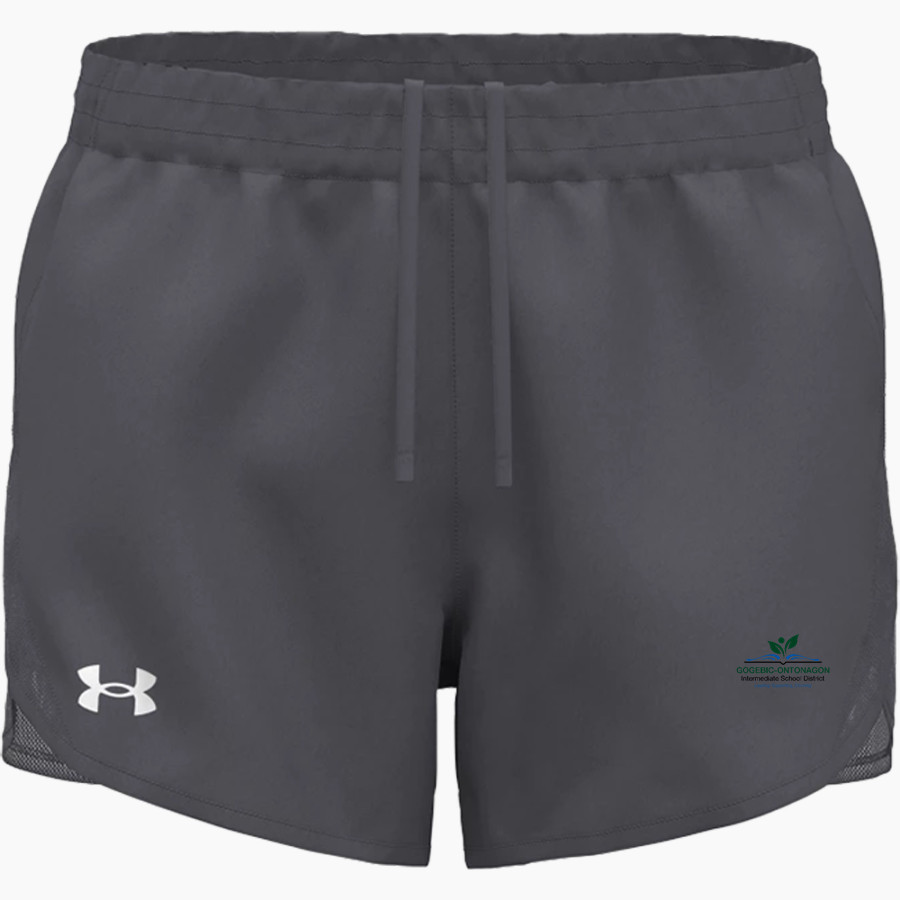 Gogebic-Ontonagon Intermediate School District <span class="pdp-name-mascot">Gogebic-Ontonagon Intermediate School District</span> UA Women's Fly By Unlined Short