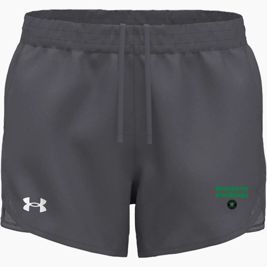 Hackberry Mustangs <span class="pdp-name-mascot">Hackberry Mustangs</span> UA Women's Fly By Unlined Short