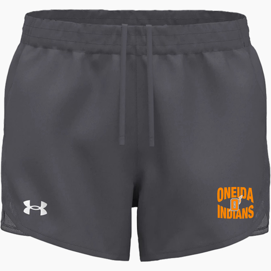 ONEIDA HIGH SCHOOL INDIANS <span class="pdp-name-mascot">ONEIDA INDIANS</span> UA Women's Fly By Unlined Short