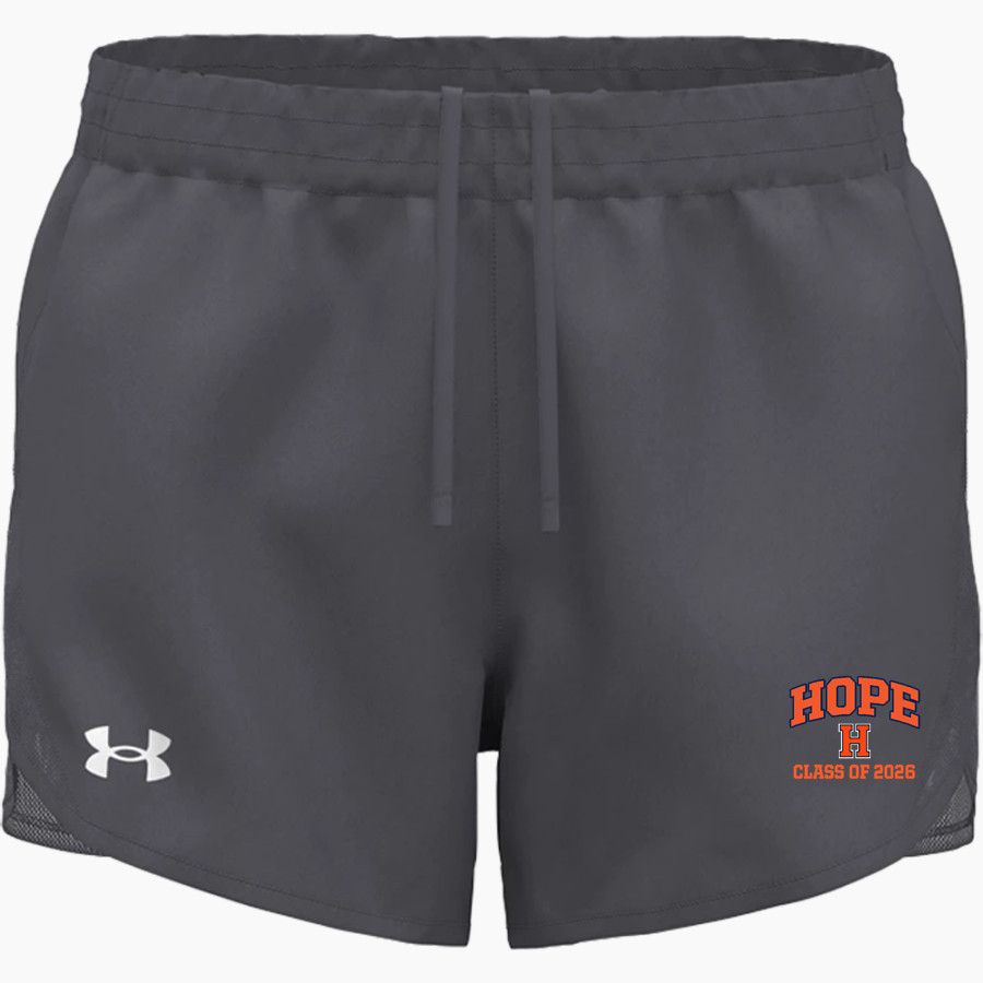Hope College Online Athletics Store <span class="pdp-name-mascot">Hope Flying Dutch</span> UA Women's Fly By Unlined Short