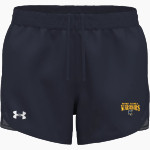 NORWICH TECHNICAL SCHOOL WARRIORS UA Women's Fly By Unlined Short Front Thumbnail