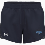 Springbrook Blue Devils UA Women's Fly By Unlined Short Front Thumbnail