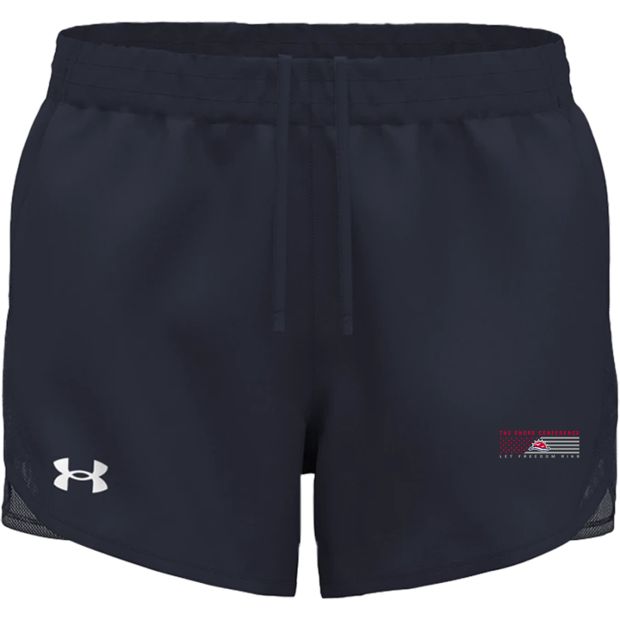 The Shore Conference Online Apparel Store <span class="pdp-name-mascot">The Shore Conference</span> UA Women's Fly By Unlined Short