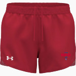 Mesquite Desert Dogs UA Women's Fly By Unlined Short Front Thumbnail