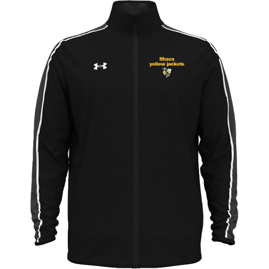 ITHACA HIGH SCHOOL YELLOW JACKETS <span class="pdp-name-mascot">ITHACA YELLOW JACKETS</span> UA Men's Command Warm-Up Full Zip Jacket