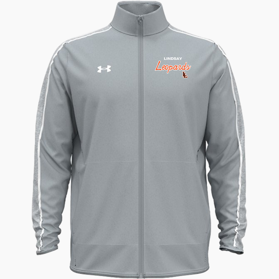 LINDSAY SCHOOL DISTRICT 9 LEOPARDS <span class="pdp-name-mascot">LINDSAY LEOPARDS</span> UA Men's Command Warm-Up Full Zip Jacket