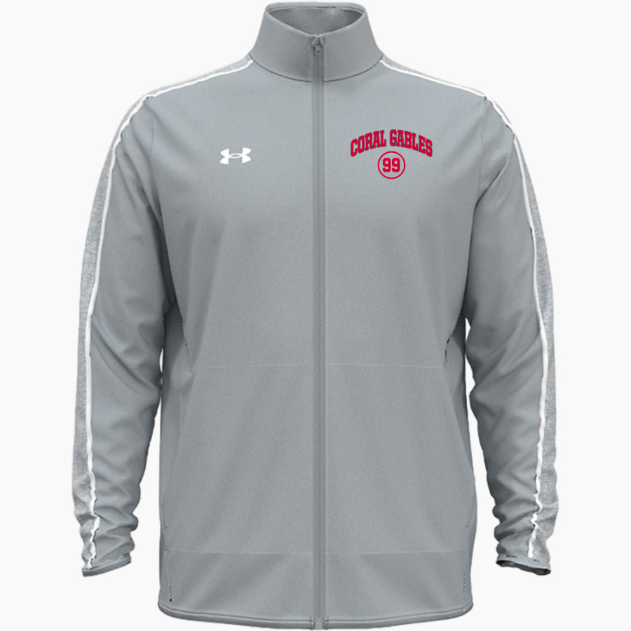 CORAL GABLES HIGH SCHOOL CAVALIERS <span class="pdp-name-mascot">CORAL GABLES CAVALIERS</span> UA Men's Command Warm-Up Full Zip Jacket
