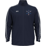 Barker Wolves <span class="pdp-name-mascot">Barker Wolves</span> UA Men's Command Warm-Up Full Zip Jacket Front Thumbnail
