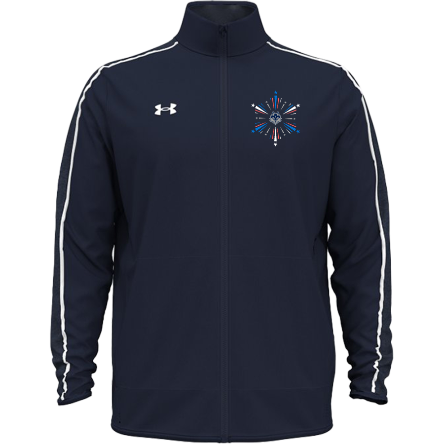 Barker Wolves <span class="pdp-name-mascot">Barker Wolves</span> UA Men's Command Warm-Up Full Zip Jacket