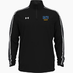 BATH HIGH SCHOOL WILDCATS UA Men's Command Warm-Up 1/4 Zip Pullover Front Thumbnail