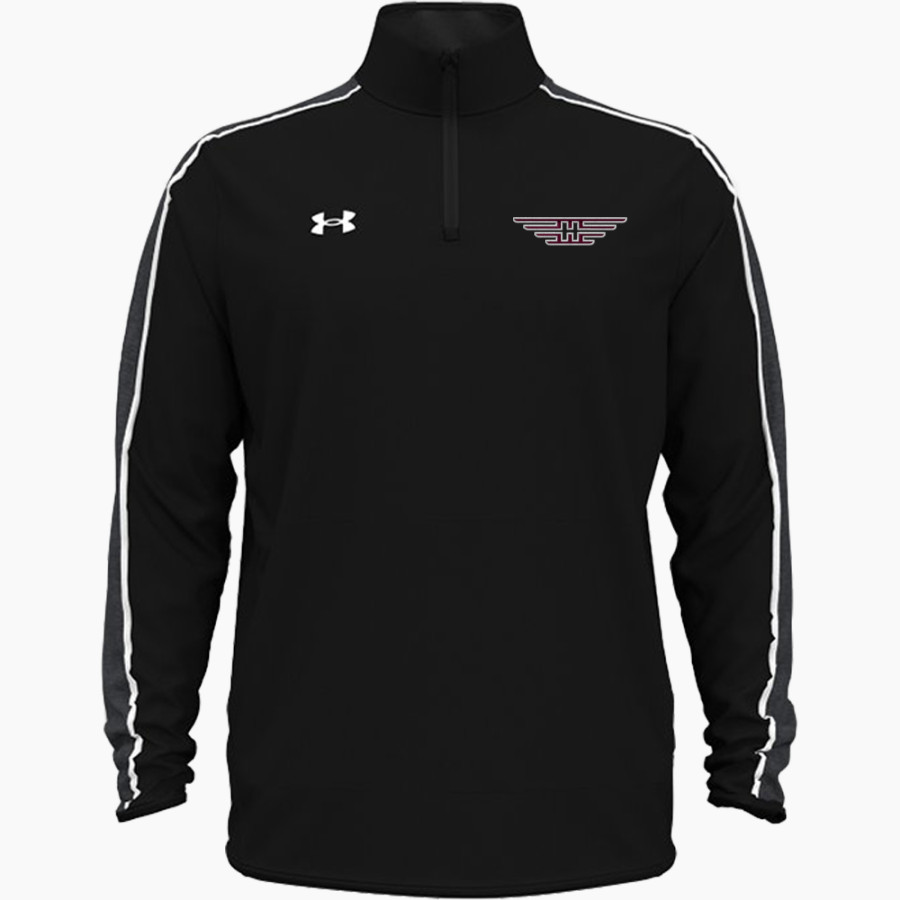 HANCOCK COLLEGE PREP HIGH SCHOOL EAGLES UA Men's Command Warm-Up 1/4 Zip Pullover
