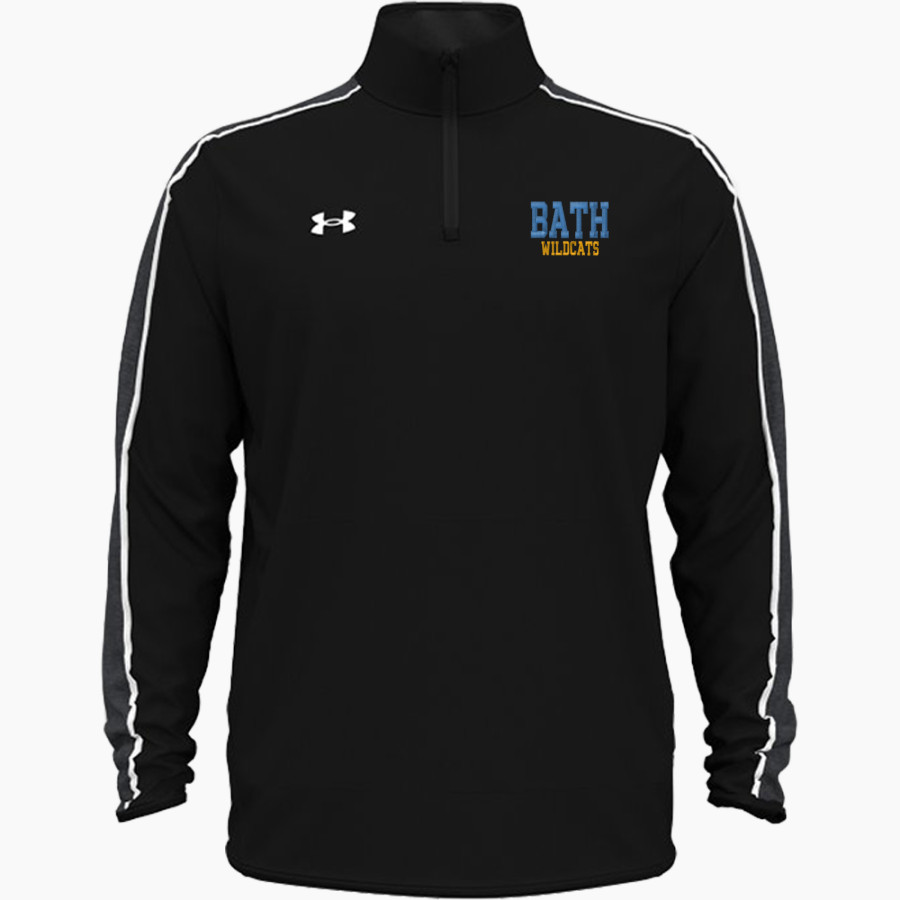 BATH HIGH SCHOOL WILDCATS UA Men's Command Warm-Up 1/4 Zip Pullover