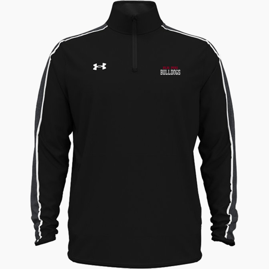 Boiling Springs Middle School bulldogs offical sideline store UA Men's Command Warm-Up 1/4 Zip Pullover