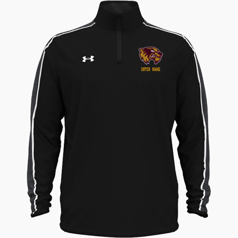 Au Gres-Sims HIGH SCHOOL WOLVERINES <span class="pdp-name-mascot">AU GRES - SIMS WOLVERINES</span> UA Men's Command Warm-Up 1/4 Zip Pullover