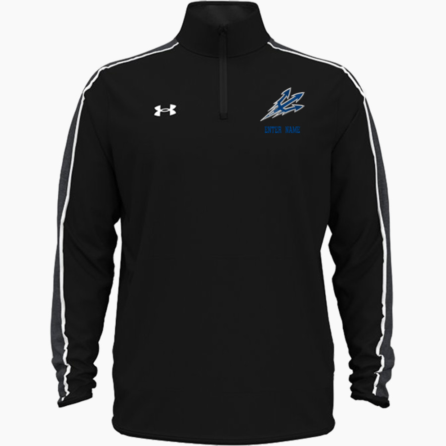 BROCKPORT BLUE DEVILS The Official Online Store <span class="pdp-name-mascot">BROCKPORT BLUE DEVILS</span> UA Men's Command Warm-Up 1/4 Zip Pullover