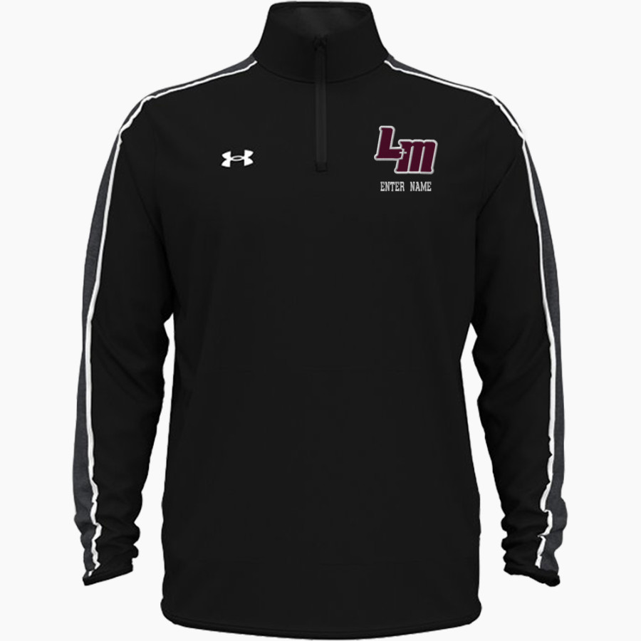 LUTHERAN HIGH SCHOOL MUSTANGS UA Men's Command Warm-Up 1/4 Zip Pullover