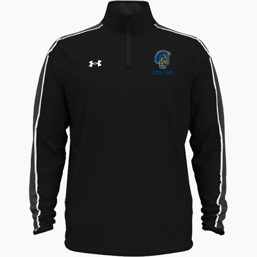 HIGHLAND HIGH SCHOOL TROJANS <span class="pdp-name-mascot">HIGHLAND TROJANS</span> UA Men's Command Warm-Up 1/4 Zip Pullover