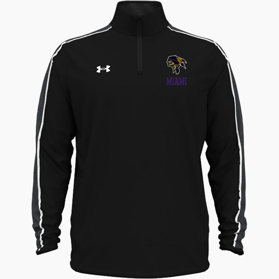 MIAMI HIGH SCHOOL WARRIORS UA Men's Command Warm-Up 1/4 Zip Pullover