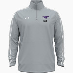 Cain Mustangs <span class="pdp-name-mascot">Cain Mustangs</span> UA Men's Command Warm-Up 1/4 Zip Pullover Front Thumbnail