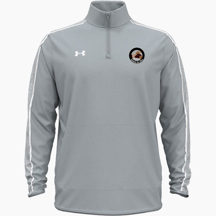 Westfield State University Online Store <span class="pdp-name-mascot">Westfield State Owls</span> UA Men's Command Warm-Up 1/4 Zip Pullover