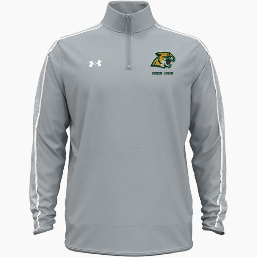Northern Michigan Wildcats <span class="pdp-name-mascot">Northern Michigan Wildcats</span> UA Men's Command Warm-Up 1/4 Zip Pullover
