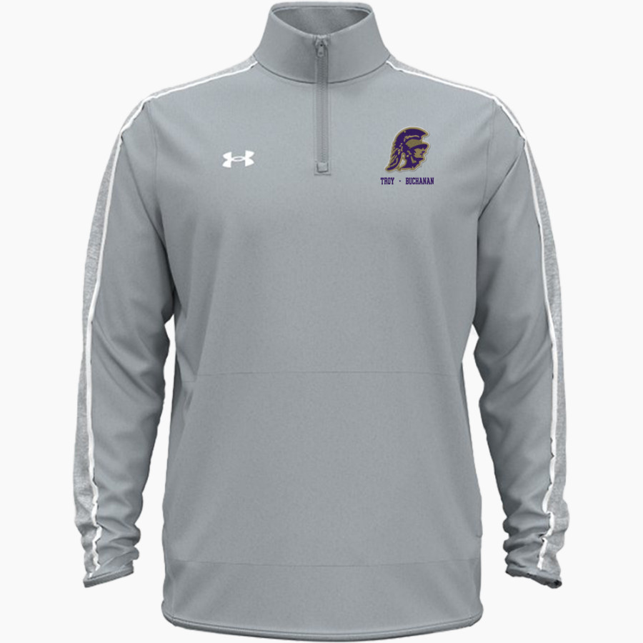 TROY-BUCHANAN HIGH SCHOOL TROJANS <span class="pdp-name-mascot">TROY - BUCHANAN TROJANS</span> UA Men's Command Warm-Up 1/4 Zip Pullover