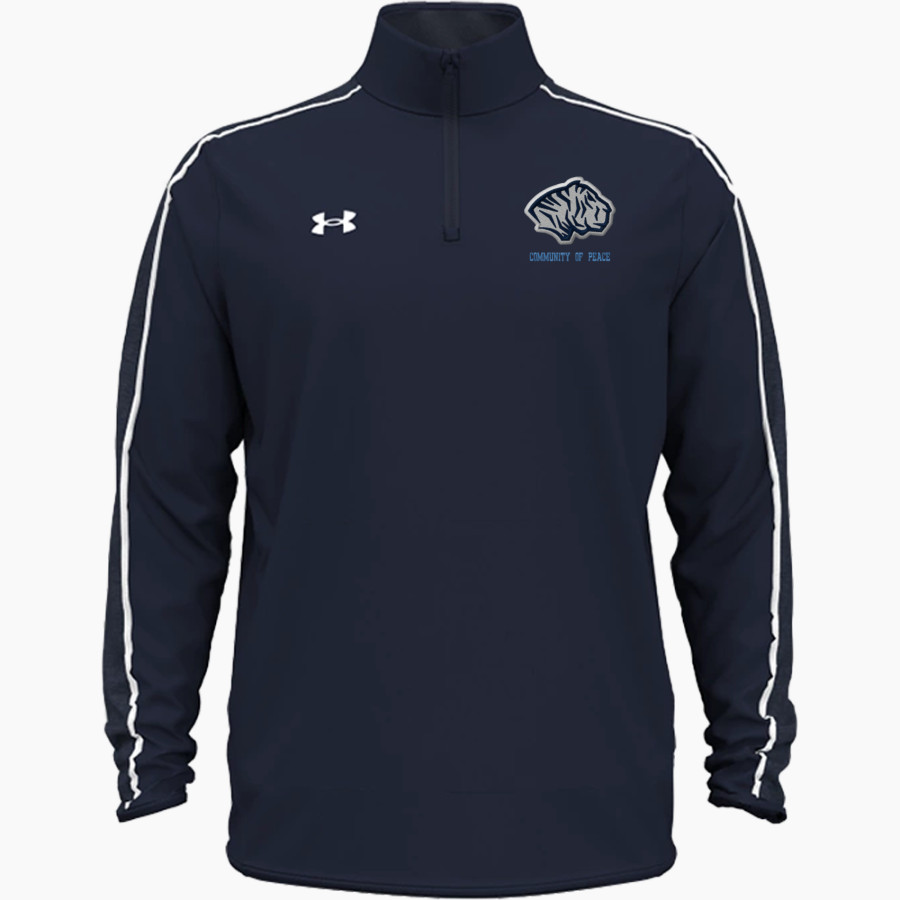 Community Of Peace Tigers UA Men's Command Warm-Up 1/4 Zip Pullover
