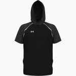 DEER PARK HIGH SCHOOL WILDCATS <span class="pdp-name-mascot">DEER PARK WILDCATS</span> UA Men's Command Warm-Up Short Sleeve Hoodie Front Thumbnail