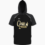 Trumann Wildcats UA Men's Command Warm-Up Short Sleeve Hoodie Front Thumbnail