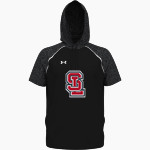 Spring Lake Lakers <span class="pdp-name-mascot">Spring Lake Lakers</span> UA Men's Command Warm-Up Short Sleeve Hoodie Front Thumbnail