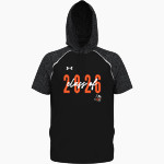 Frost Vikings <span class="pdp-name-mascot">Frost Vikings</span> UA Men's Command Warm-Up Short Sleeve Hoodie Front Thumbnail