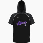 Johnson County Lions <span class="pdp-name-mascot">JOHNSON COUNTY SPORTS ASSOCIATION Lions</span> UA Men's Command Warm-Up Short Sleeve Hoodie Front Thumbnail