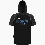 EL CAPITAN HIGH SCHOOL GAUCHOS <span class="pdp-name-mascot">EL CAPITAN GAUCHOS</span> UA Men's Command Warm-Up Short Sleeve Hoodie Front Thumbnail