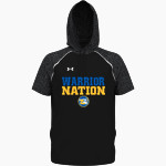 ZION LUTHERAN Warriors <span class="pdp-name-mascot">ZION LUTHERAN SCHOOL Warriors</span> UA Men's Command Warm-Up Short Sleeve Hoodie Front Thumbnail