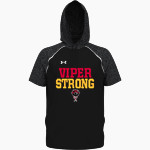 SAN MIGUEL HIGH SCHOOL VIPERS <span class="pdp-name-mascot">SAN MIGUEL VIPERS</span> UA Men's Command Warm-Up Short Sleeve Hoodie Front Thumbnail