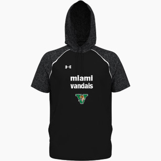 UA Men's Command Warm-Up Short Sleeve Hoodie