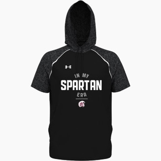 UA Men's Command Warm-Up Short Sleeve Hoodie