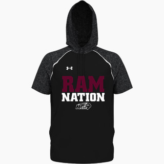 UA Men's Command Warm-Up Short Sleeve Hoodie