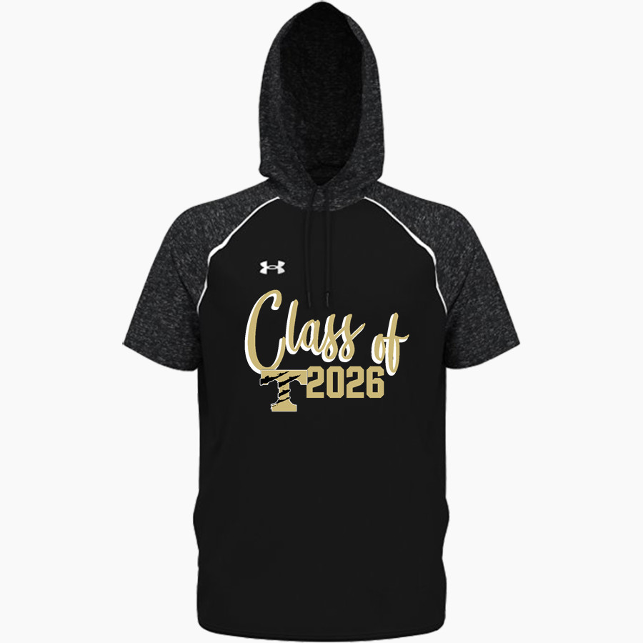 Trumann Wildcats UA Men's Command Warm-Up Short Sleeve Hoodie