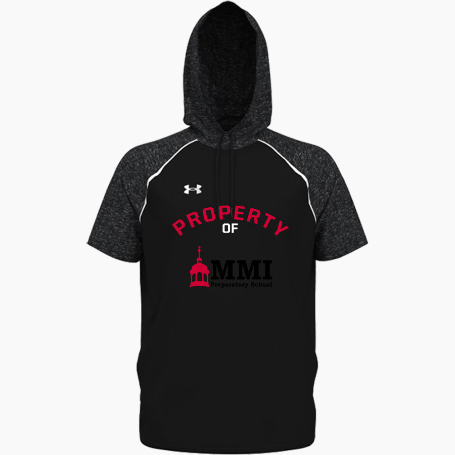 MMI PREPARATORY SCHOOL PREPPERS <span class="pdp-name-mascot">MMI PREPARATORY PREPPERS</span> UA Men's Command Warm-Up Short Sleeve Hoodie